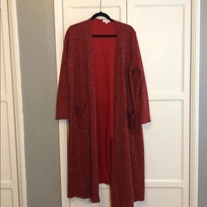 LulaRoe Red Sarah! Size large